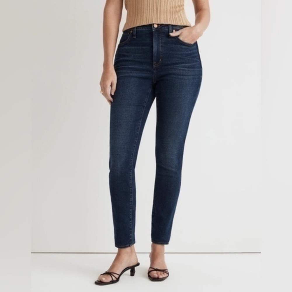 Madewell Curvy 10" High-Rise Skinny Jeans